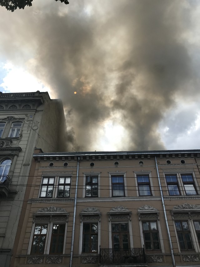 Ukrainian Fire: Smoke in the Sky