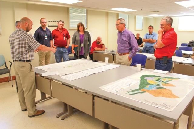 Stakeholders from the Fort Rilewy, Kansas garrison, division and partners held an Area Development Plan Practicum collaborate on the plan going forward.