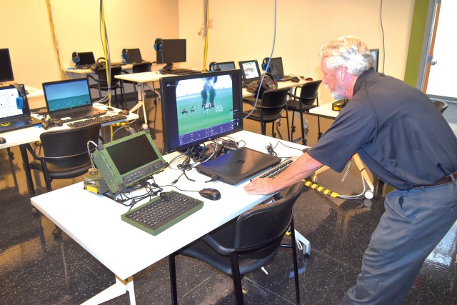 Upgraded simulation technology was presented at the Hub and Spoke Conference at Fort Riley's Mission Training Complex July 11 through 13.