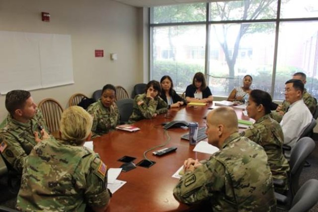 TJC HRO team observes BAACH morning report