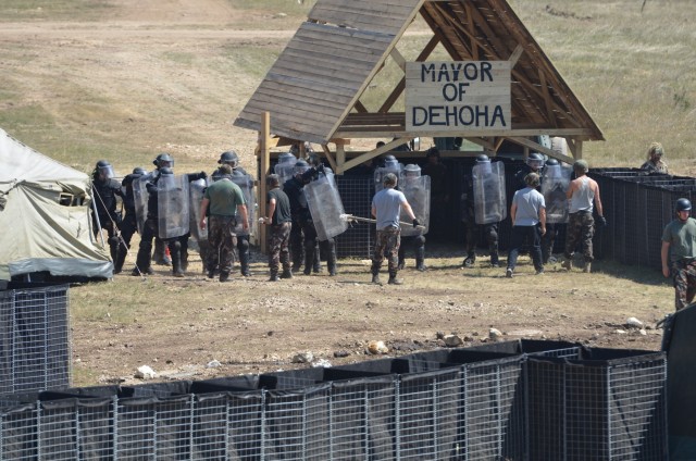 Disbanding a 'Riot' during Brave Warrior 17
