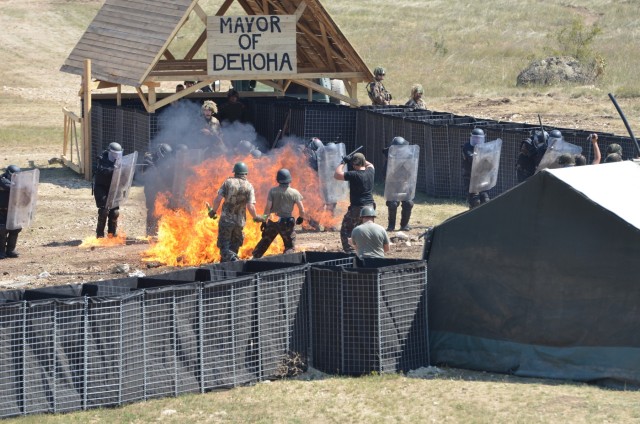 Disbanding a 'Riot' during Brave Warrior 17