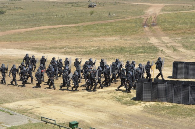 Disbanding a 'Riot' during Brave Warrior 17
