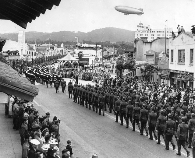 1946 4th of July Parade in Monterey