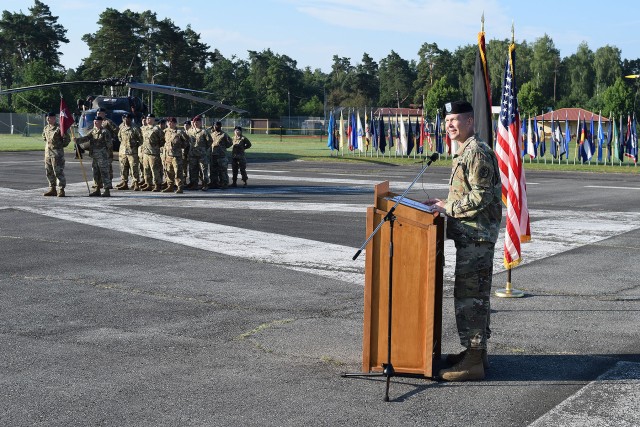 U.S. Army Health Clinic Grafenwoehr says 'Auf wiedersehen' to Shaw, welcomes new commander