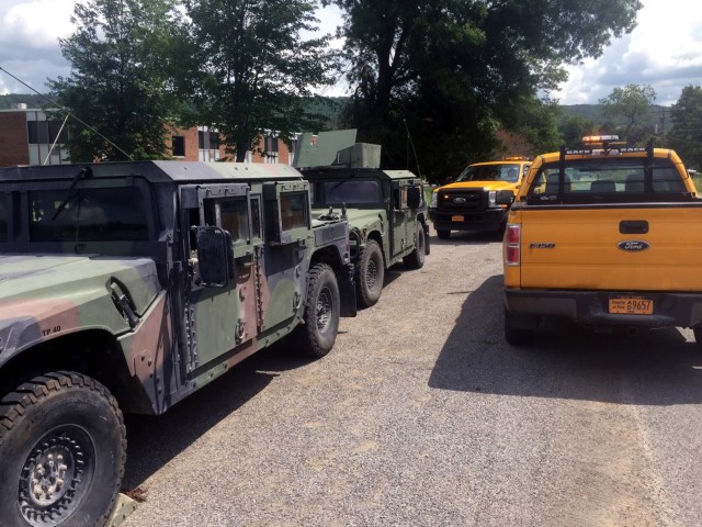 New York National Guard responds to tornado damage