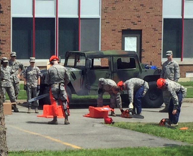 New York National Guard responds to tornado damage