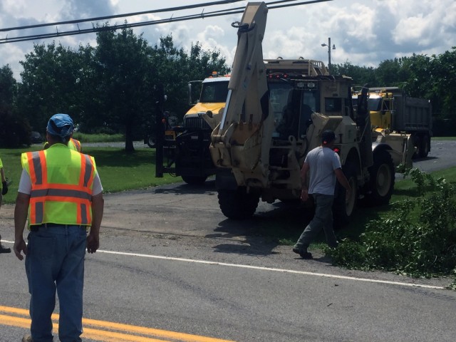 New York National Guard responds to tornado damage