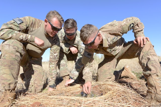 Soaking up knowledge: Soldiers find water in dry African region using simple steps