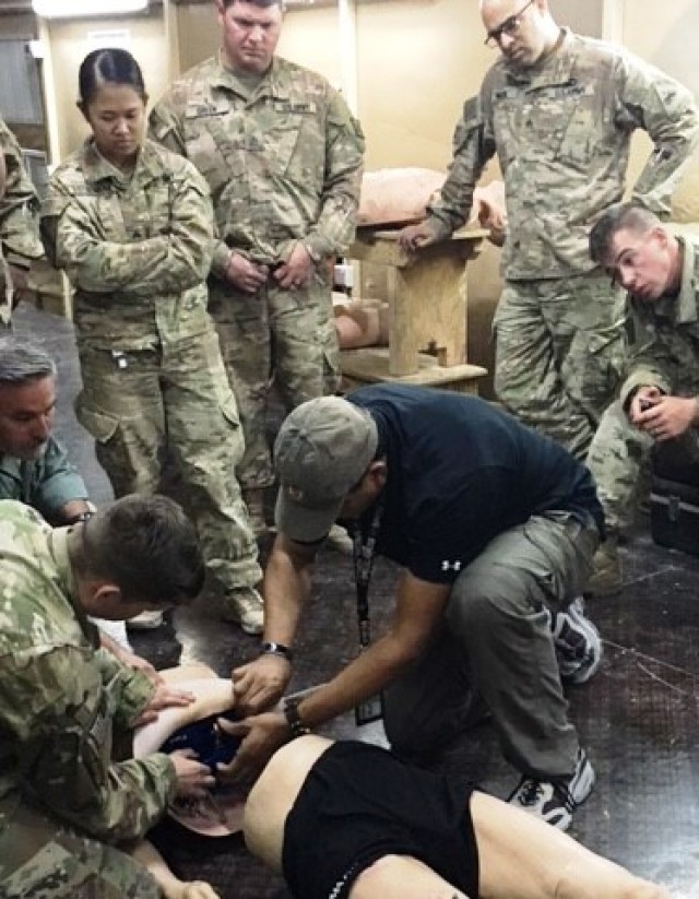 On the modern battlefield, ordinary Soldiers must also prepare to be frontline medics