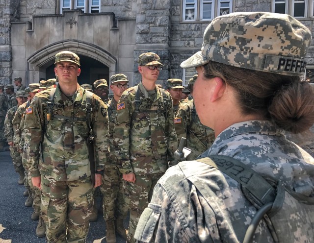 Cadet Cadre takes pride in new cadets