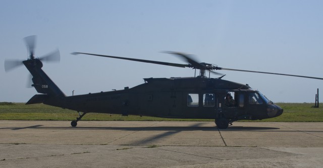 Task Force Knighthawk positions aviation assets in Romania