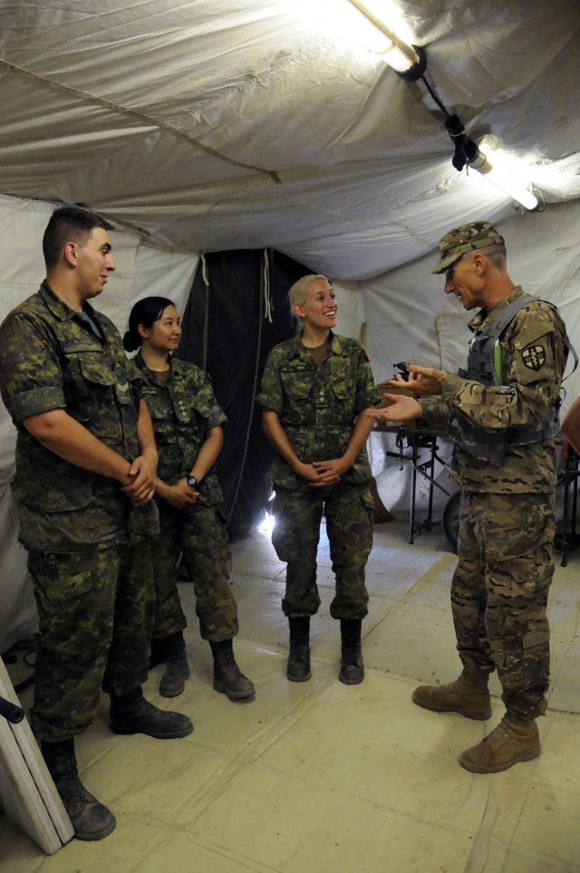 Joint training exercise ensures combat readiness for military medics