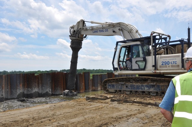 The In Situ Soil Stabilization Process at work
