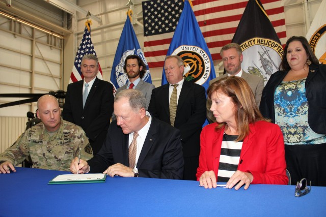 Black Hawk multiyear production contract signing
