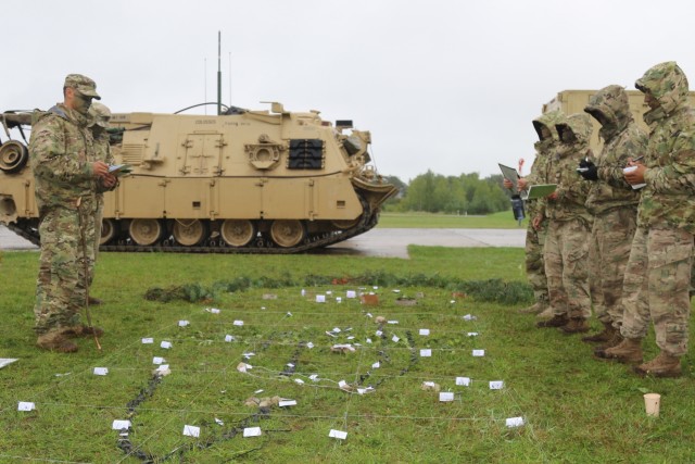 Cadets get 'heavy' dose of leadership during armor exercise