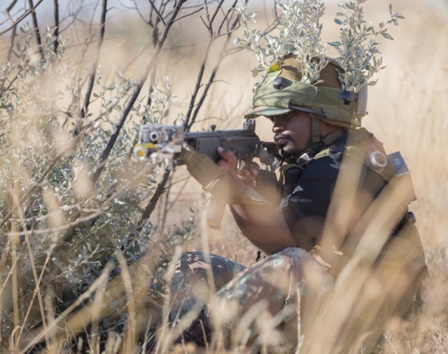 Complex drill in Africa challenges, preps young Army truck drivers for combat