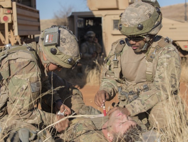 Complex drill in Africa challenges, preps young Army truck drivers for combat