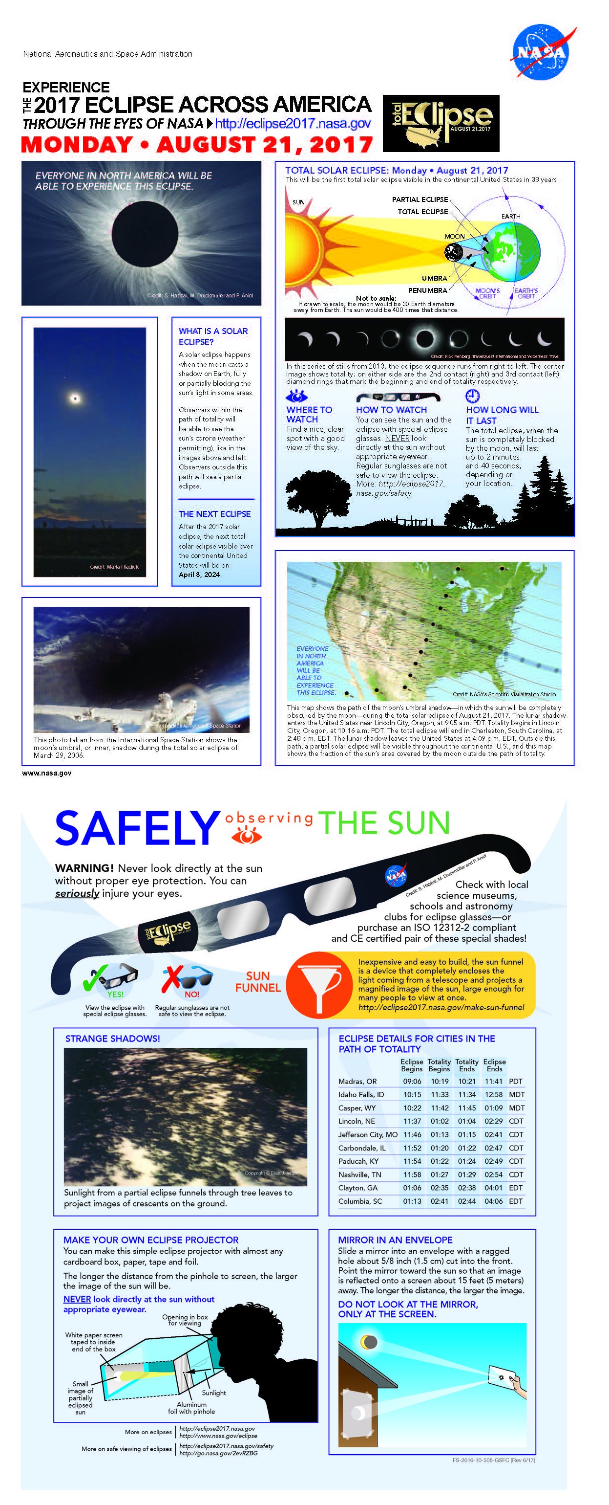 Historic solar eclipse comes with dangers Article The United States