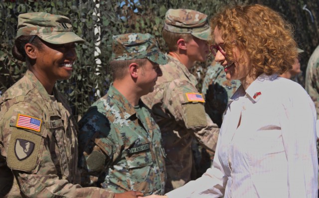 2CR welcomes dignitaries in Macedonia