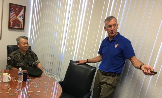 ROK army equipment testing chief gets taste of NIE 17.2