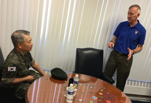 ROK army equipment testing chief gets taste of NIE 17.2