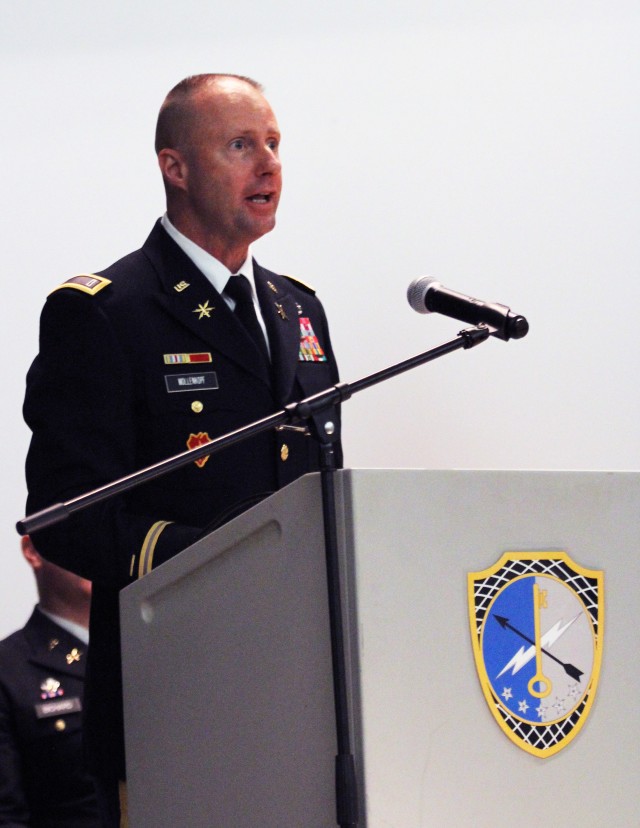 CW5 Mollenkopf, command chief warrant, ARCYBER, TQDC guest speaker