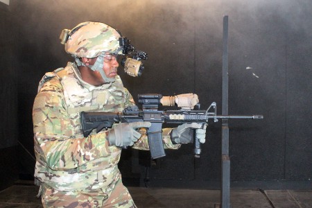 military night vision gun