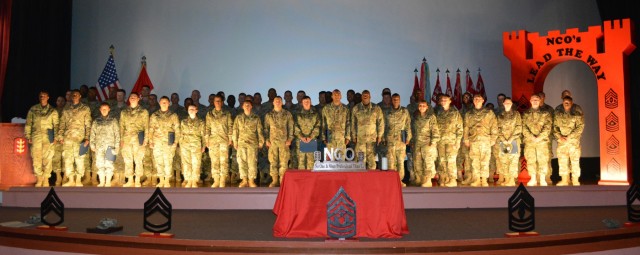 Engineers Celebrate Newly Promoted Noncommissioned Officers