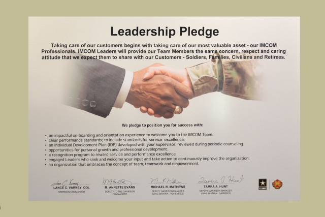 Service Culture Initiative Leadership Pledge (English)