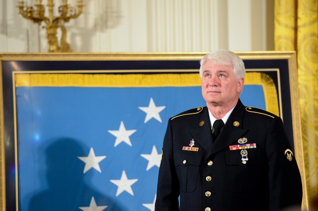 President awards Medal of Honor to former combat medic