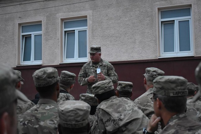 South Carolina National Guard leadership visits Soldiers in Romania