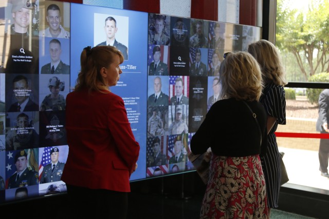 New digital memorial wall honors fallen USASOC Soldiers