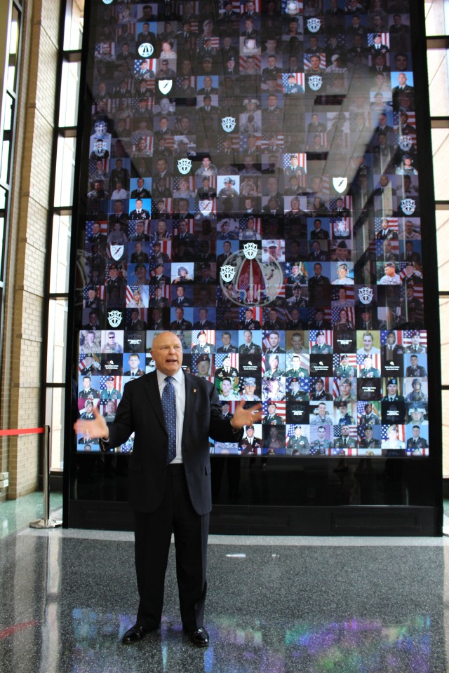 New digital memorial wall honors fallen USASOC Soldiers