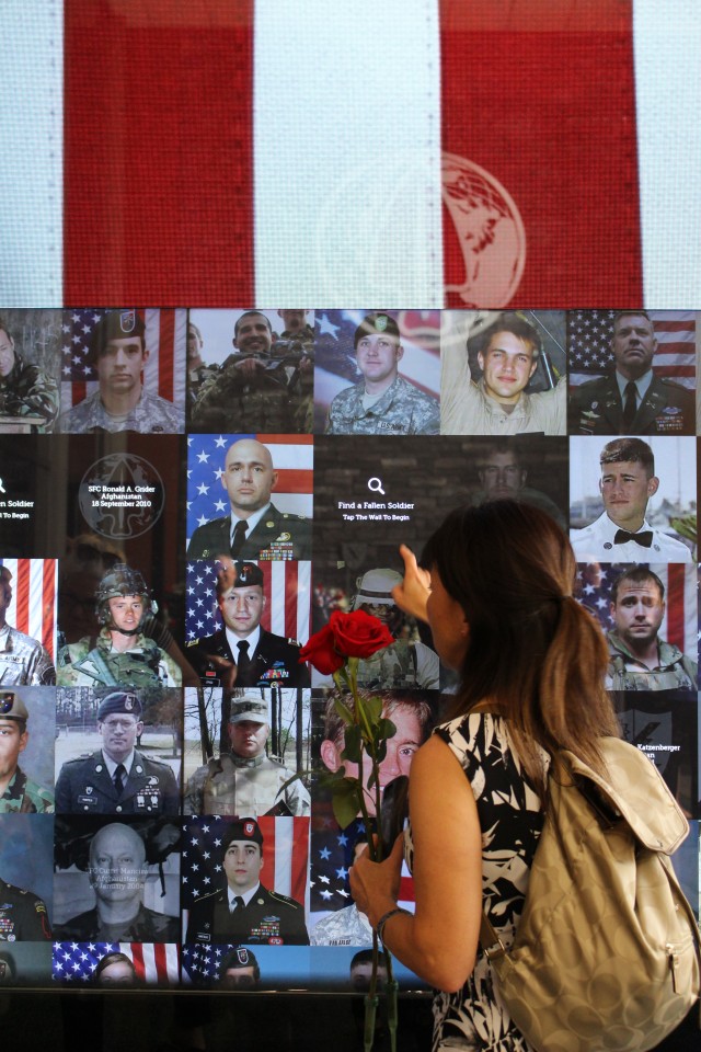 New digital memorial wall honors fallen USASOC Soldiers