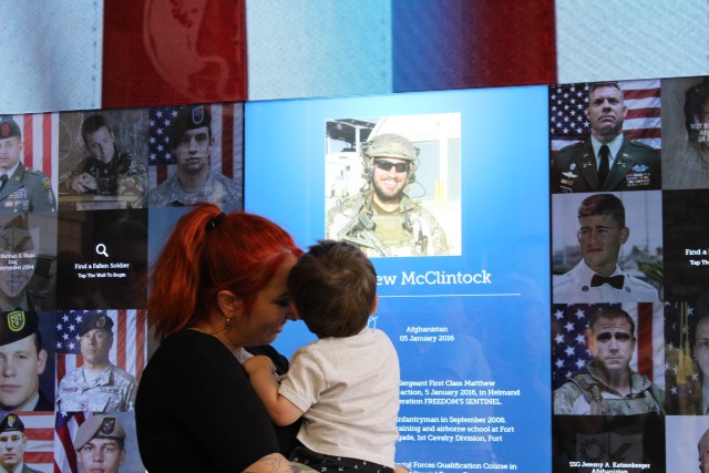 New digital memorial wall honors fallen USASOC Soldiers