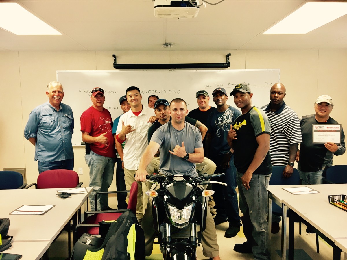 8th TSC Soldiers complete motorcycle safety course Article The