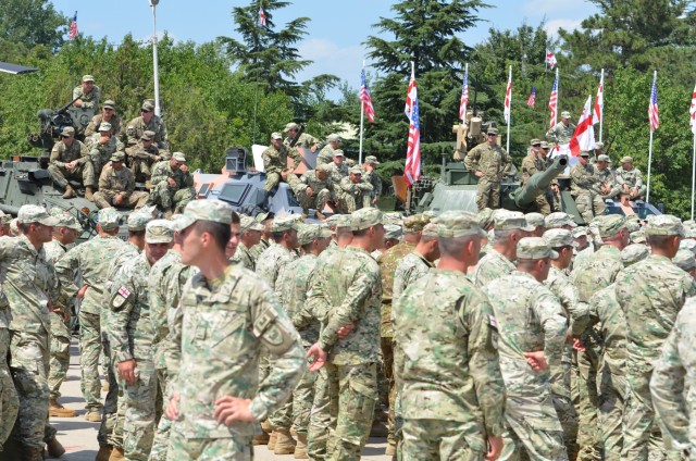 Vice President visit US Soldiers in Georgia
