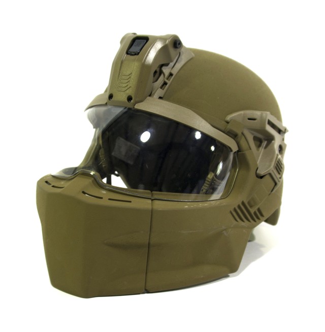 Army's new integrated head protection system test jumps from the sky