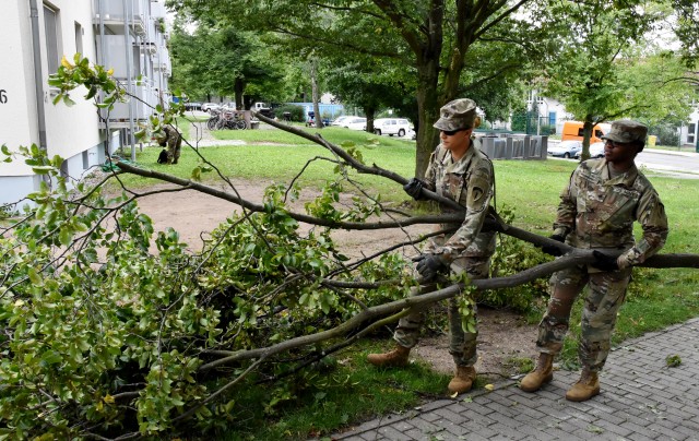 Storm damage
