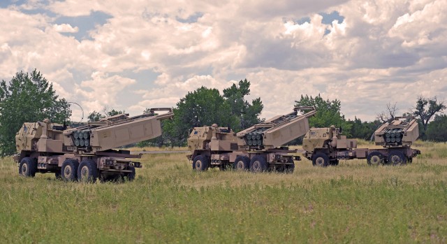 Guard Soldiers from around country trade old jobs for rocket launchers in Wyoming