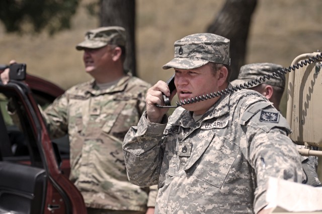 Guard Soldiers from around country trade old jobs for rocket launchers in Wyoming