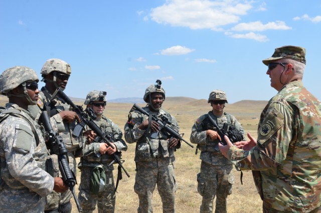 Engineers in Georgia visited by Brig. Gen. Blackstock