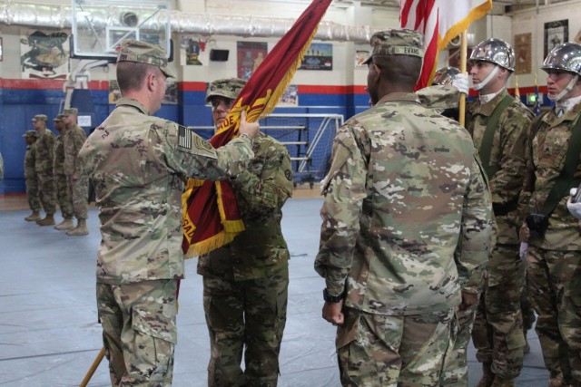 595th Transportation Brigade Change of Command and Responsibility ...