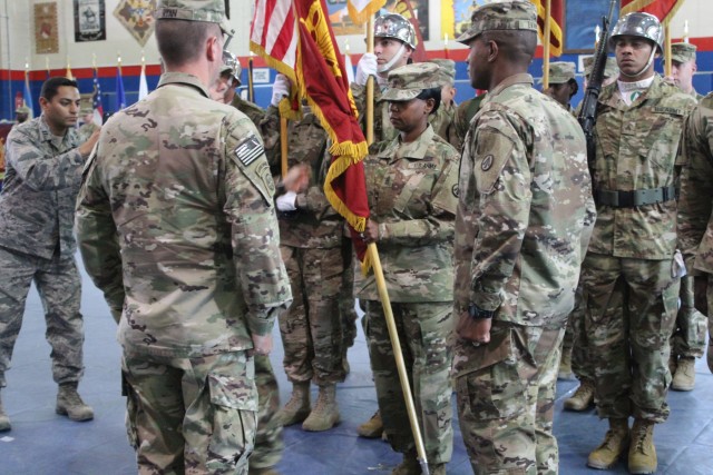 595th Transportation Brigade Change of Command and Responsibility ...