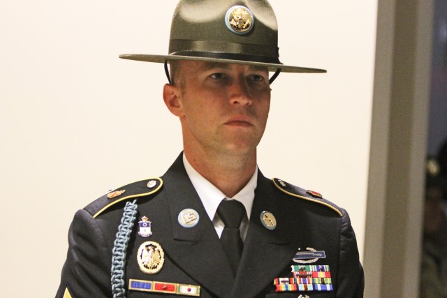 Drill Sgt. (Staff Sgt.) Christopher Wilson