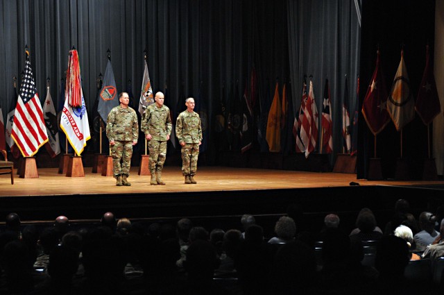 U.S. Army Cyber School change-of-responsibility ceremony
