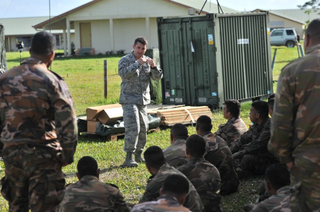 Nevada Air Guard medical team treats myriad maladies in remote Tonga