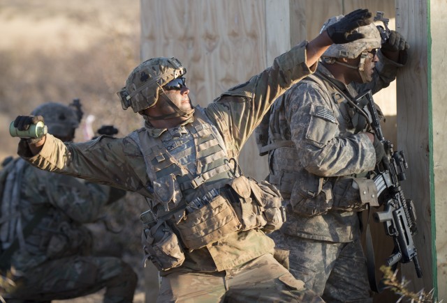 Fully loaded: 101st infantrymen given more firepower at South African training center