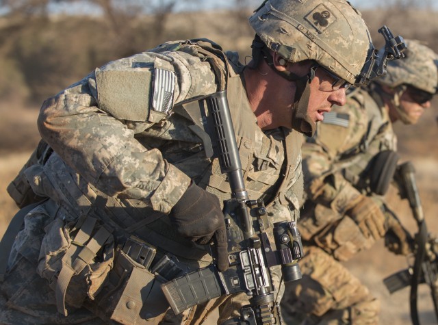 Fully loaded: 101st infantrymen given more firepower at South African training center